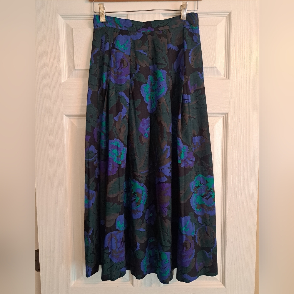 Vintage Floral Skirt